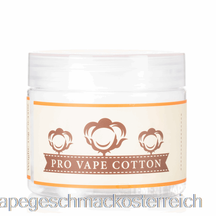 BP Mods Pro Vape Cotton 2,5 Mm Pro Vape Cotton Vape-Geschmack